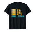 Mens Opa Myth Legend Fathers Day T-Shirt - Fun Novelty Design for Adults - T-Shirt, Sweatshirt, Hoodie