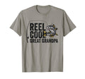 Reel Great Grandpa Angling Angler T-Shirt - Trendy Graphic Men Women - T-Shirt, Sweatshirt, Hoodie