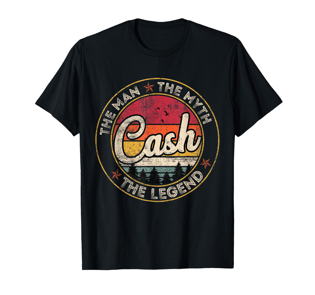Cash Myth Legend Personalized Name T-Shirt - Unique Graphic for Adults - T-Shirt, Sweatshirt, Hoodie