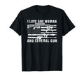 I Love One Several Guns Dad Grandpa T-Shirt - Casual Everyday Wear Unisex - T-Shirt, Sweatshirt, Hoodie