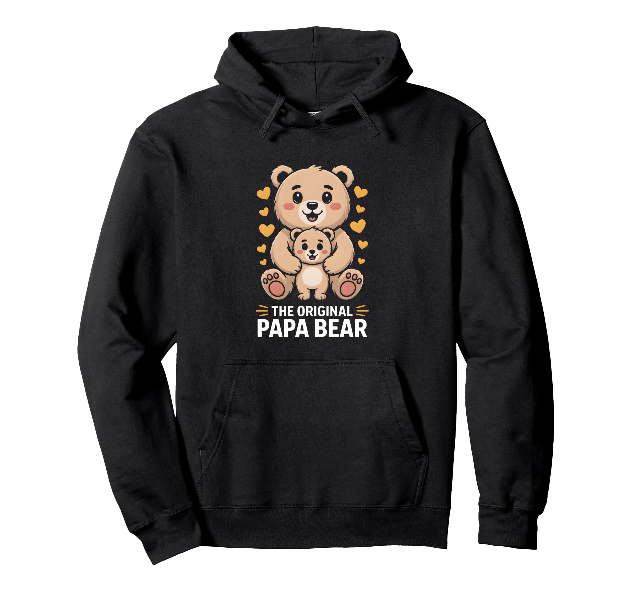 Original Papa Bear Family Hoodie - Unique Graphic for Adults - T-Shirt, Sweatshirt, Hoodie