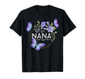 Nana Butterflies Mothers Day T-Shirt - Novelty Apparel Unisex - T-Shirt, Sweatshirt, Hoodie