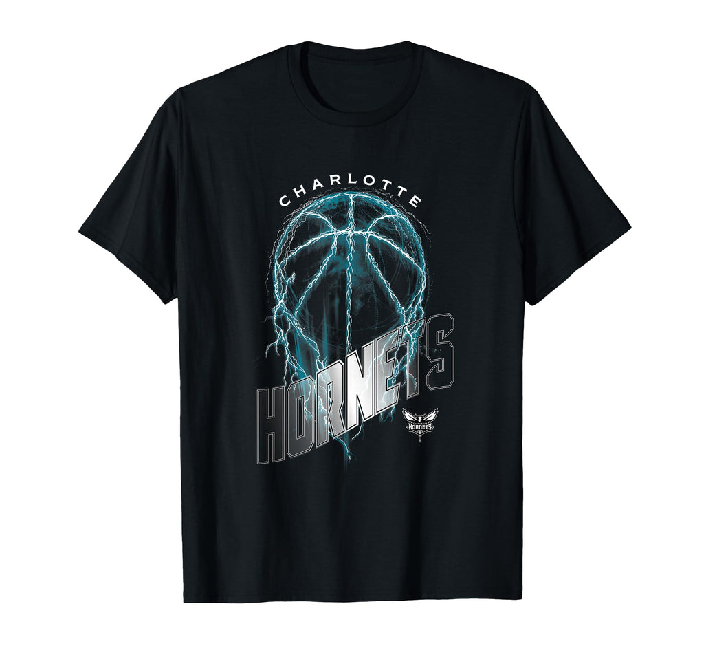 Nba Charlotte Hornets Lightning Bolt T-Shirt - Minimalist Print Men Women - T-Shirt, Sweatshirt, Hoodie