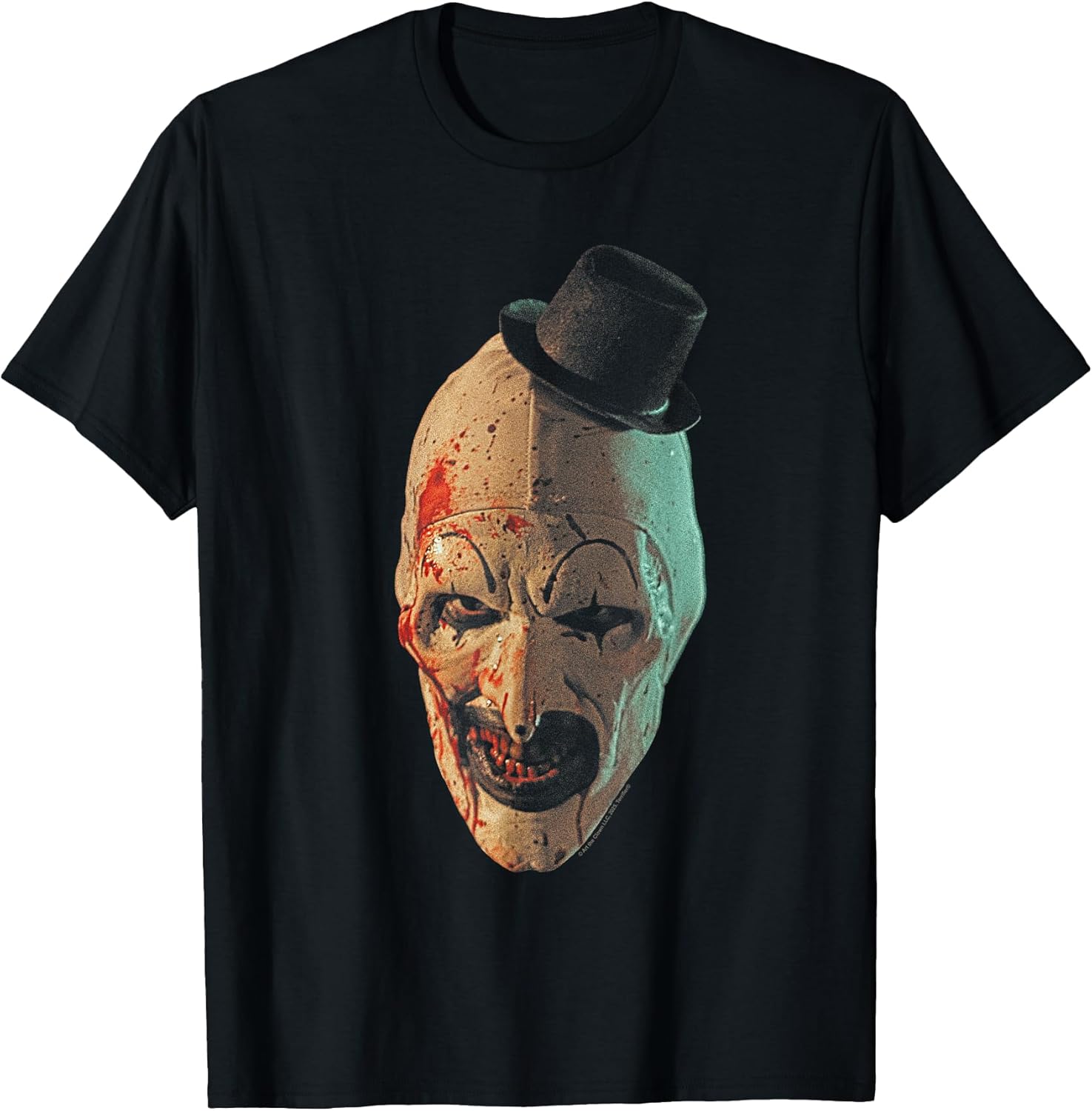 Art The Clown Oversized Portrait Horror Movie - Adult & Kids T-Shirts, Sweatshirts & Hoodies apparel design preview 1