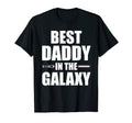 Mens Best Daddy Galaxy Funny Nerd T-Shirt - Minimalist Print for Adults - T-Shirt, Sweatshirt, Hoodie