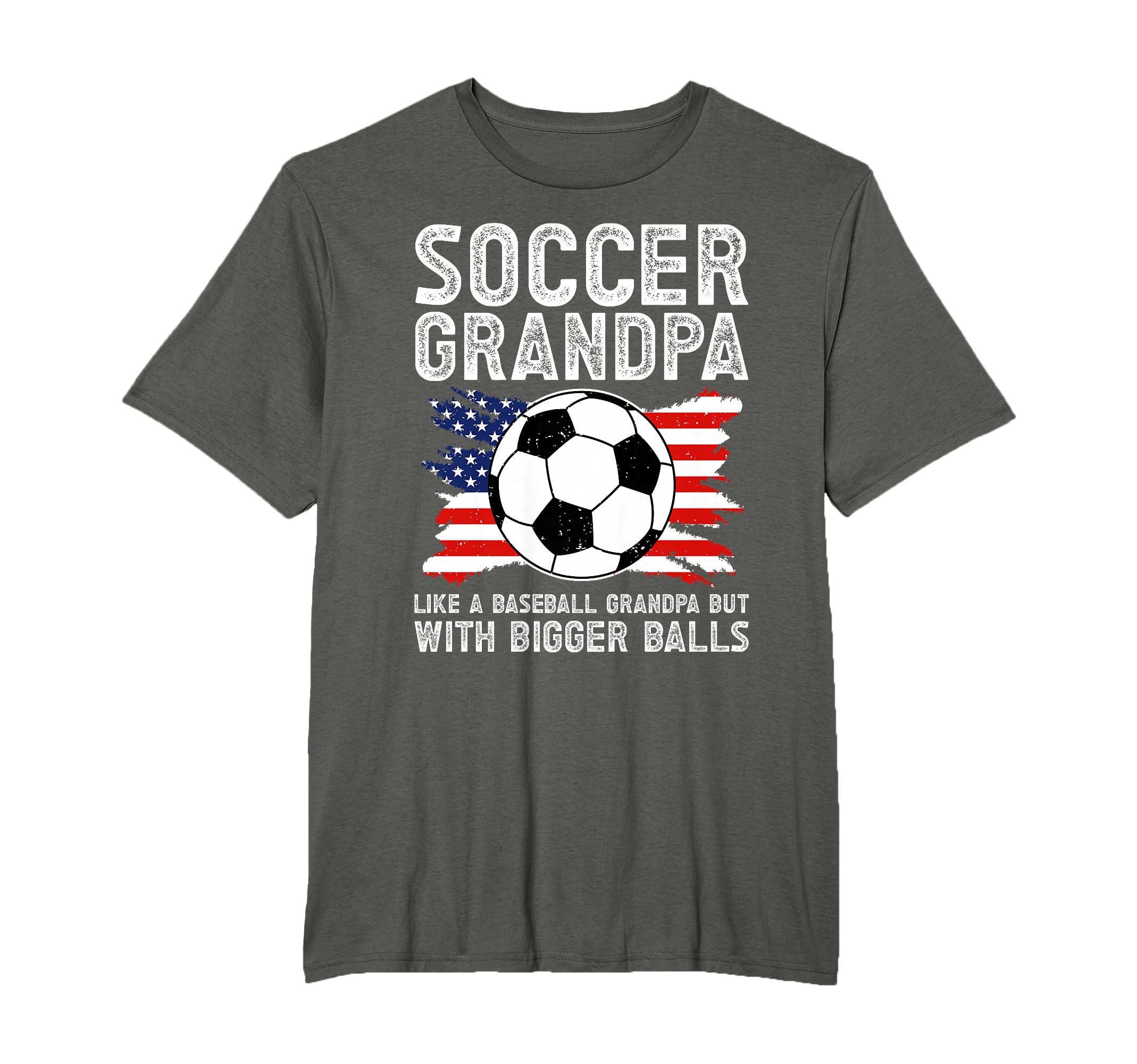 Soccer Grandpa Funny Grandfather Soccer T-Shirt - Streetwear Style Unisex - T-Shirt, Sweatshirt, Hoodie