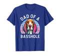 Dad Basshole Basset Lover Basset T-Shirt - Fun Novelty Design Men Women - T-Shirt, Sweatshirt, Hoodie