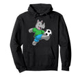 Rhino Soccer Player Soccer Sports Hoodie - Fun Novelty Design Unisex - T-Shirt, Sweatshirt, Hoodie