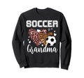 Soccer Grandma Heart Leopard Sweatshirt - Fun Novelty Design Unisex - T-Shirt, Sweatshirt, Hoodie