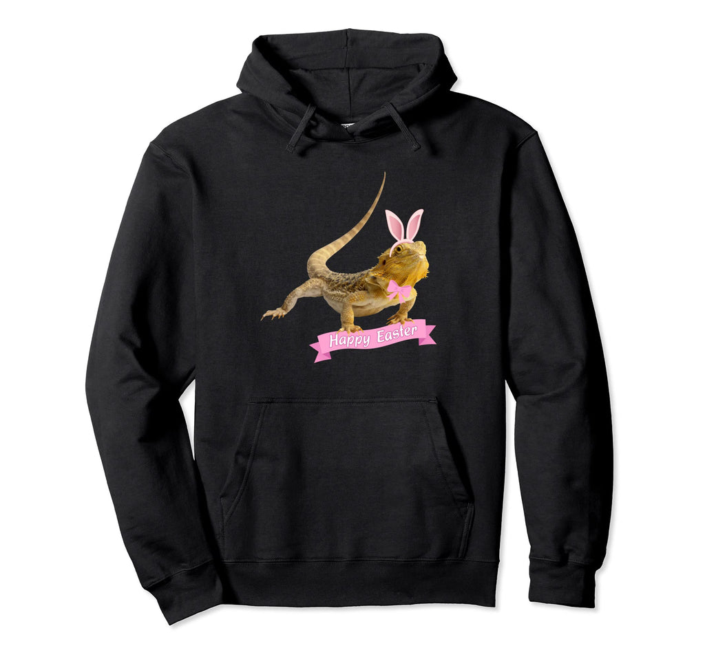 Easter Bearded Dragon Funny Spring Hoodie - Unique Graphic Men Women - T-Shirt, Sweatshirt, Hoodie