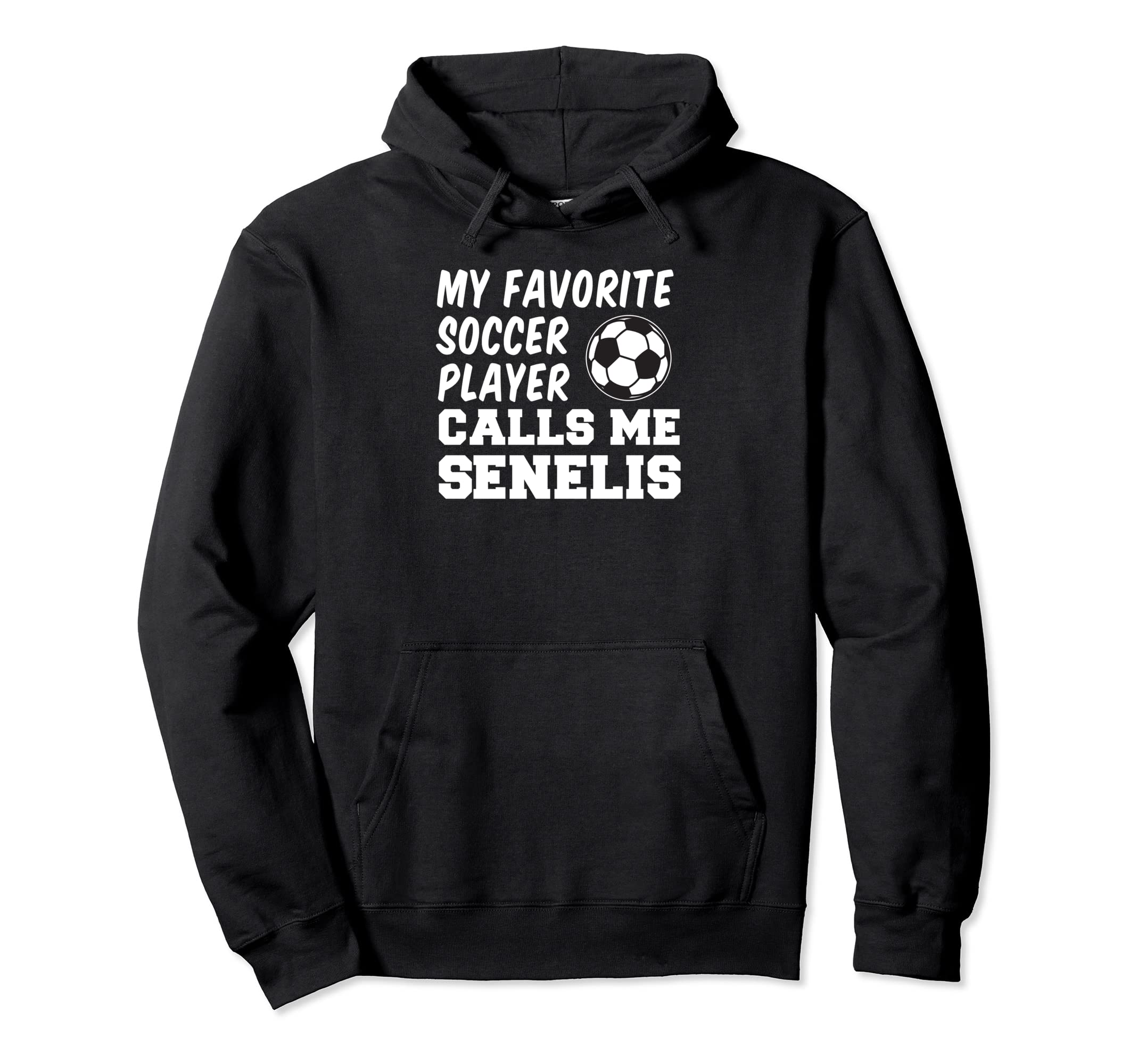 Favorite Soccer Player Calls Me Hoodie - Minimalist Print Men Women - T-Shirt, Sweatshirt, Hoodie