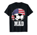 Usa Soccer Mad Player Teammates T-Shirt - Fun Novelty Design for Adults - T-Shirt, Sweatshirt, Hoodie