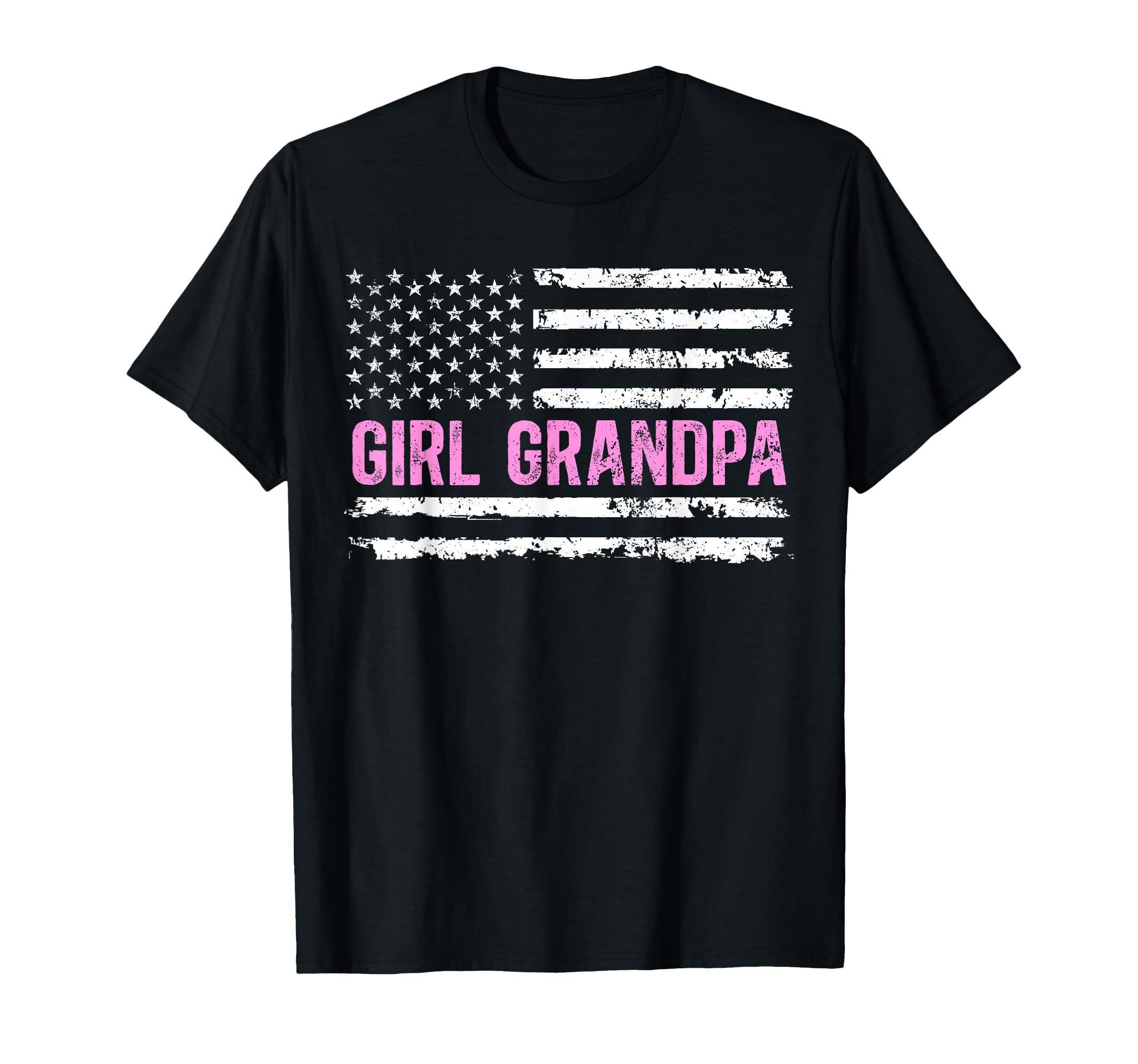 Grandpa Us Flag Grandfather Grandpa T-Shirt - Graphic Print Unisex - T-Shirt, Sweatshirt, Hoodie