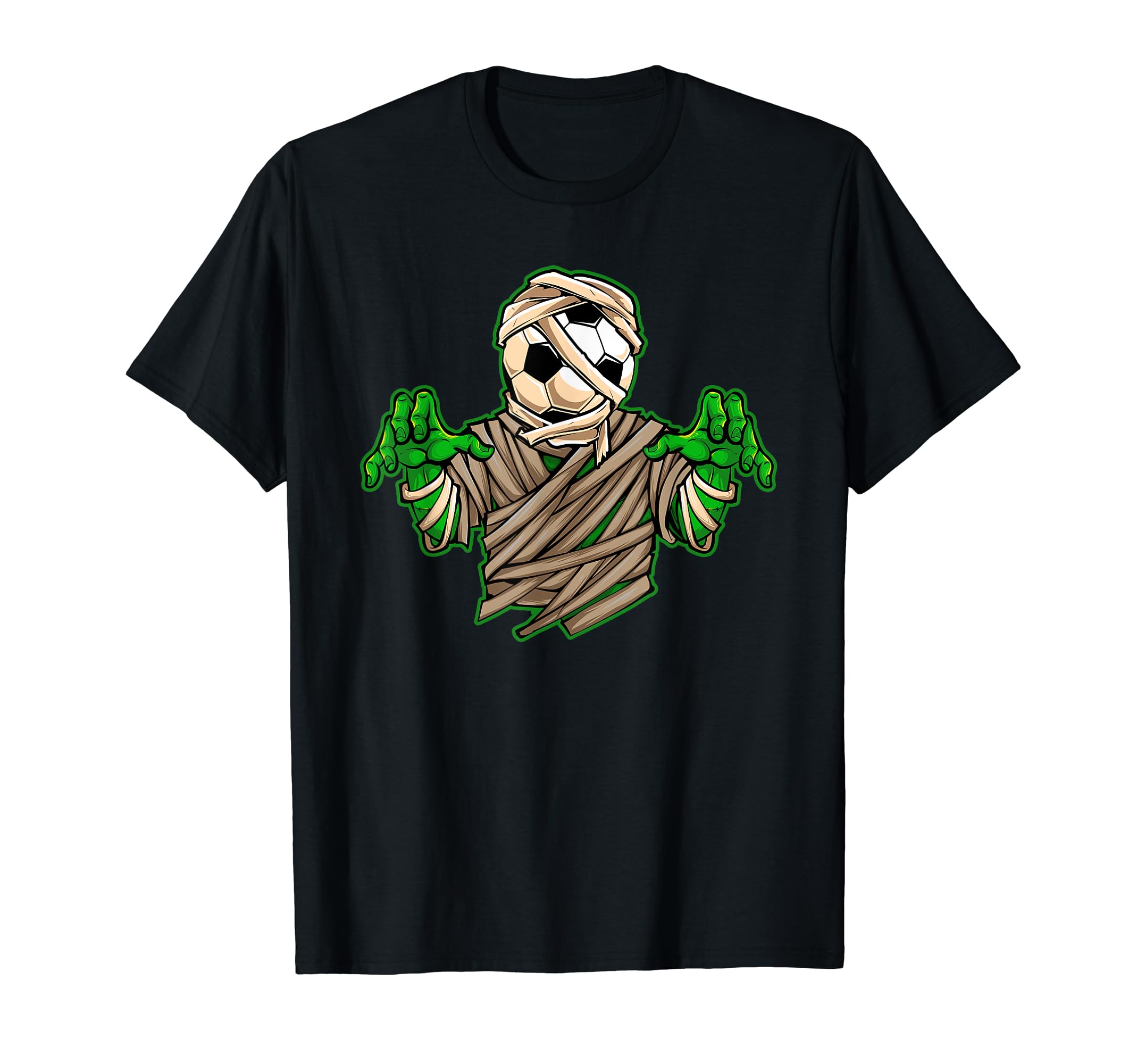 Zombie Soccer Player Scary Soccer T-Shirt - Aesthetic Graphic for Adults - T-Shirt, Sweatshirt, Hoodie