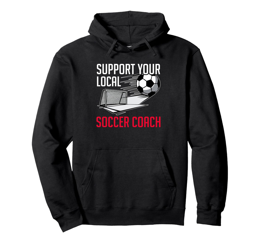 Coaching Soccer Dad Coach Soccer Coach Hoodie - Aesthetic Graphic Men Women - T-Shirt, Sweatshirt, Hoodie