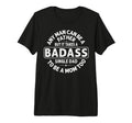 Mens Any Can Be Father Badass Single Dad T-Shirt - Custom Art Print Unisex - T-Shirt, Sweatshirt, Hoodie