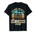Myth Legend Dad Rope Climbing T-Shirt - Casual Everyday Wear Unisex - T-Shirt, Sweatshirt, Hoodie