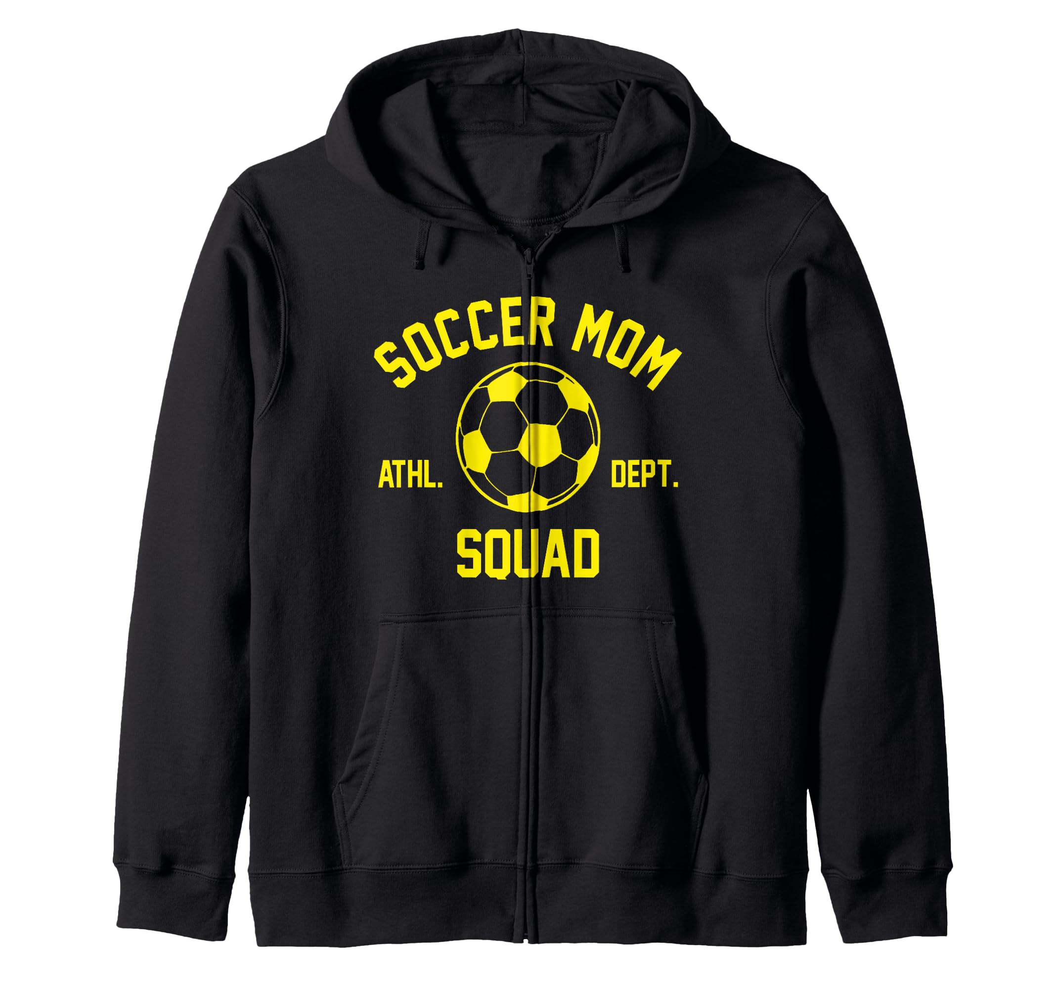 Soccer Mom Squad Gifts Hoodie - Minimalist Print for Adults - T-Shirt, Sweatshirt, Hoodie