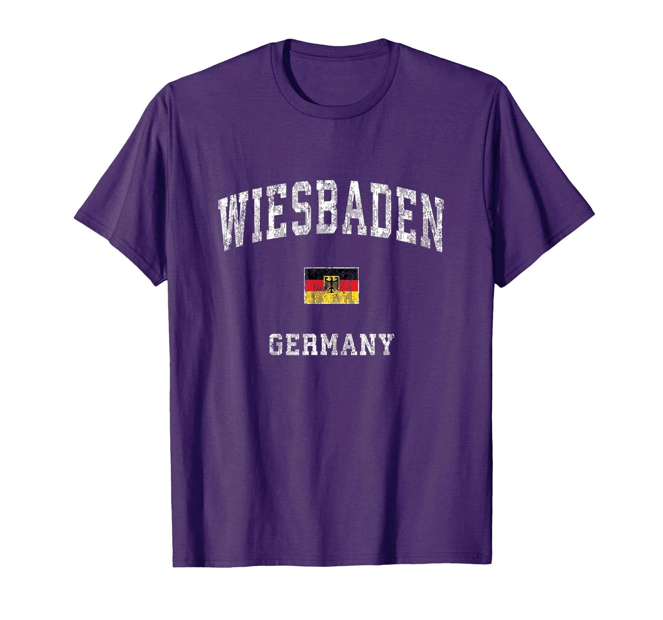 Wiesbaden Germany Athletic Sports T-Shirt - Minimalist Print Unisex - T-Shirt, Sweatshirt, Hoodie