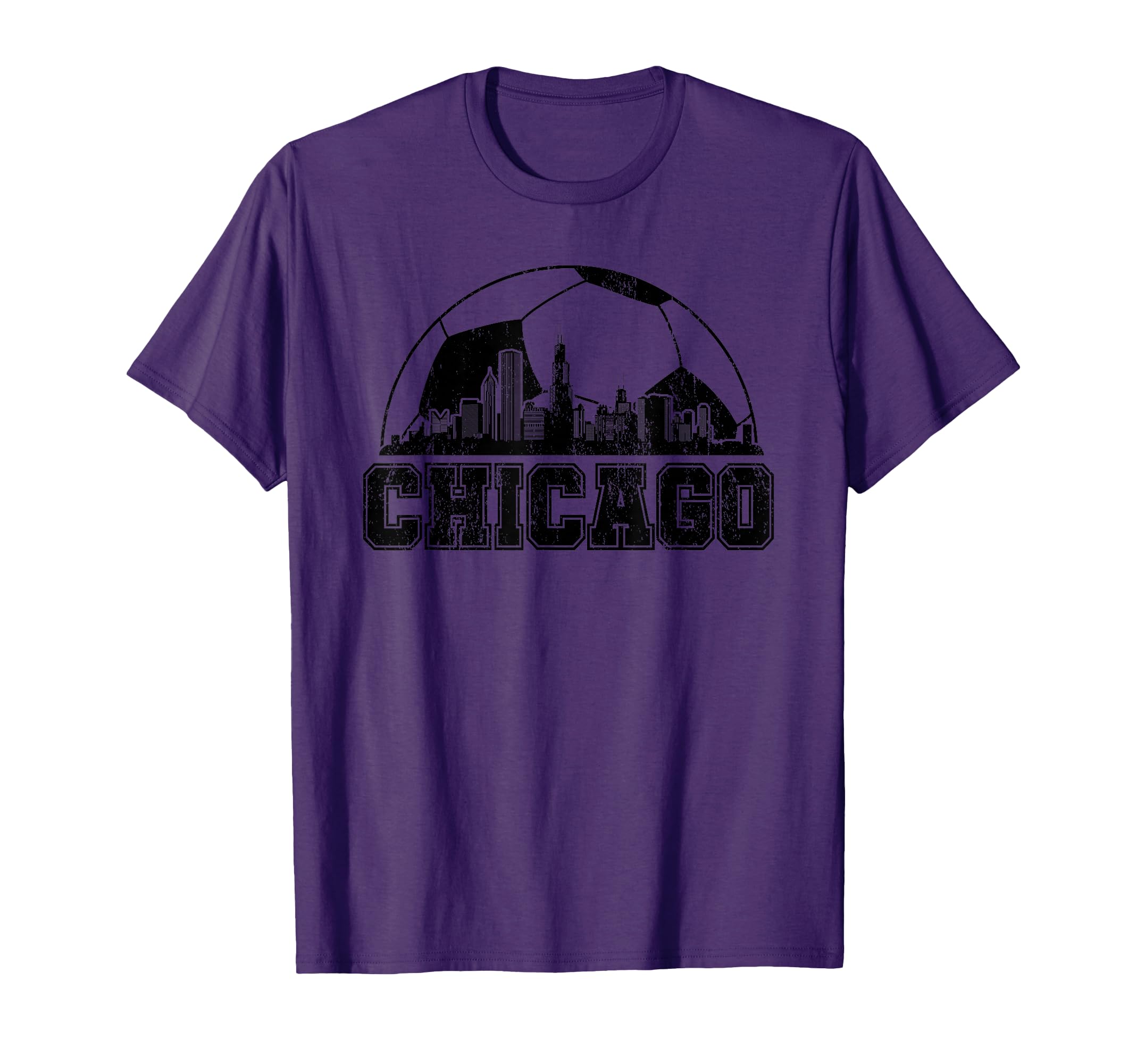 Soccer League Fan Player Team Illinois T-Shirt - Custom Art Print Men Women - T-Shirt, Sweatshirt, Hoodie