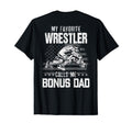 Wrestling My Favorite Wrestler Calls T-Shirt - Custom Art Print for Adults - T-Shirt, Sweatshirt, Hoodie