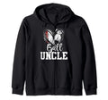 Ball Uncle Heart Baseball Soccer Ball Sweatshirt - Custom Art Print Unisex - T-Shirt, Sweatshirt, Hoodie