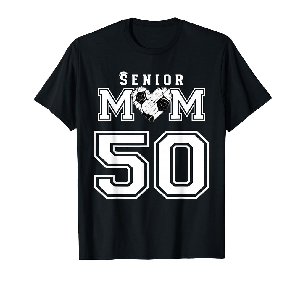 Proud Senior Soccer Mom Custom Jersey T-Shirt - Trendy Graphic Men Women - T-Shirt, Sweatshirt, Hoodie