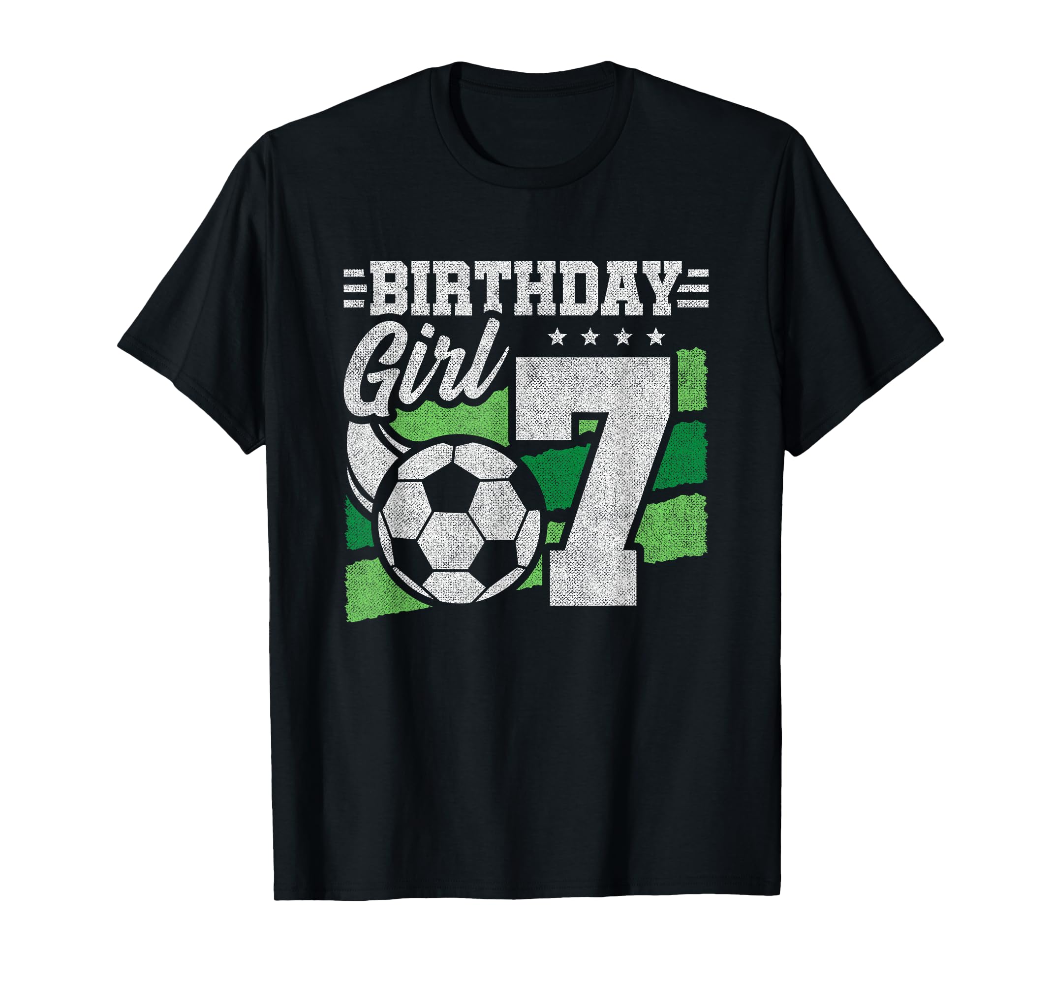 7Th Birthday Soccer Party 7 Year Old T-Shirt - Minimalist Print Men Women - T-Shirt, Sweatshirt, Hoodie
