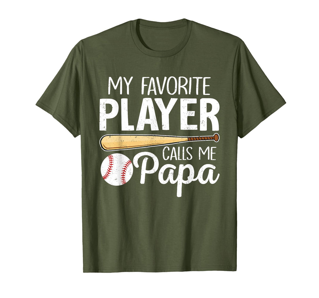 Mens Baseball Dad My Favorite Player T-Shirt - Trendy Graphic for Adults - T-Shirt, Sweatshirt, Hoodie