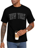 Mens New York Letter Graphic Print Short Sleeve - Adult & Kids T-Shirts, Sweatshirts & Hoodies apparel design preview 1