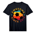 Awesome Since 2012 Soccer Birthday T-Shirt - Aesthetic Graphic Men Women - T-Shirt, Sweatshirt, Hoodie