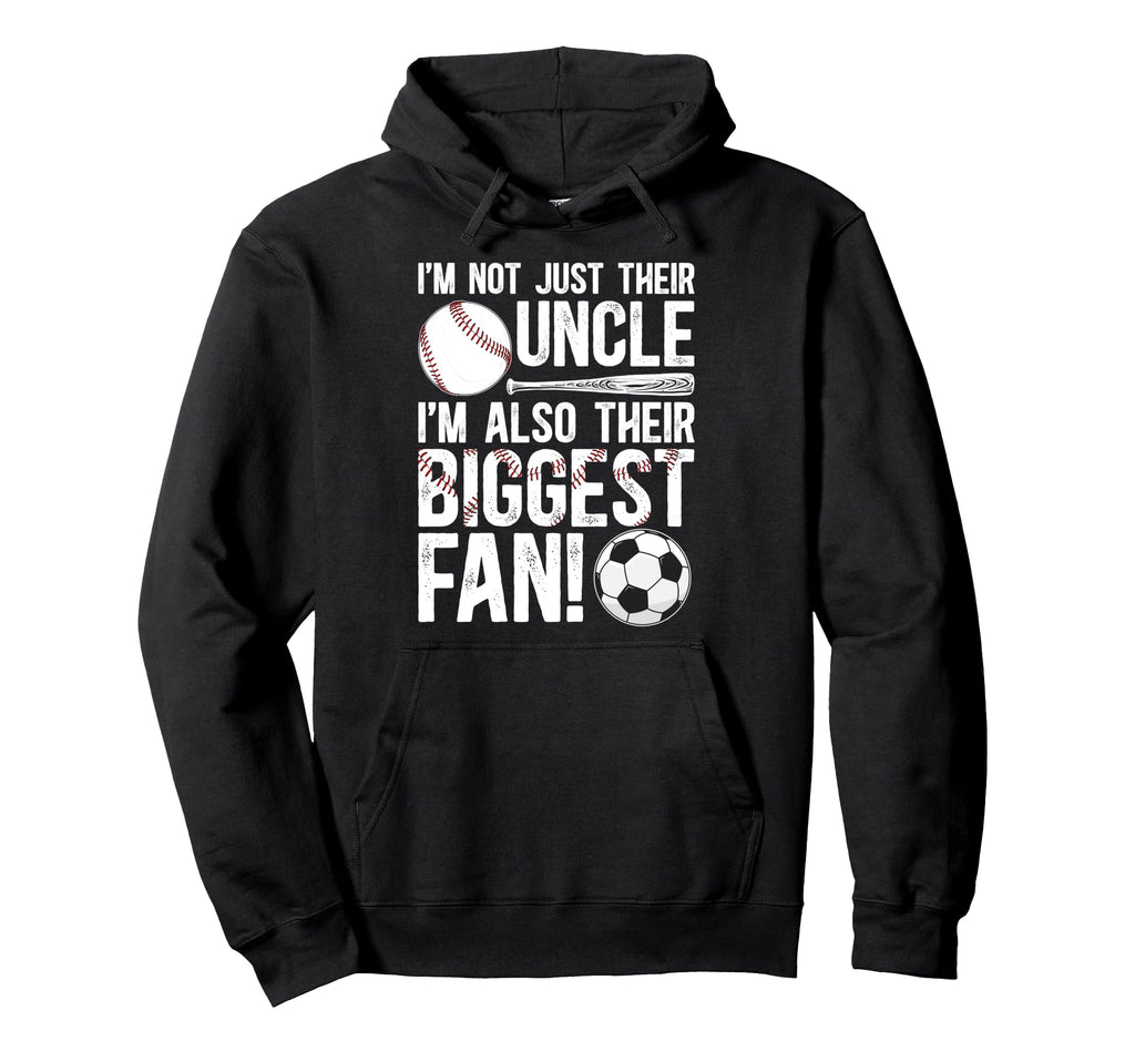 Their Biggest Fan Baseball Soccer Hoodie - Casual Everyday Wear Unisex - T-Shirt, Sweatshirt, Hoodie
