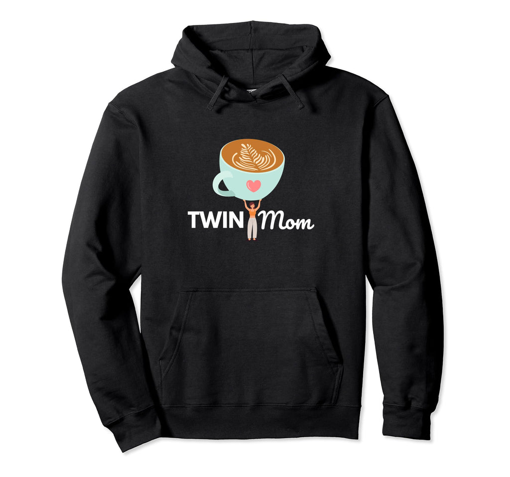 Funny Twin Mom Outfit Mommy Or Mama Who Hoodie - Novelty Apparel Unisex - T-Shirt, Sweatshirt, Hoodie