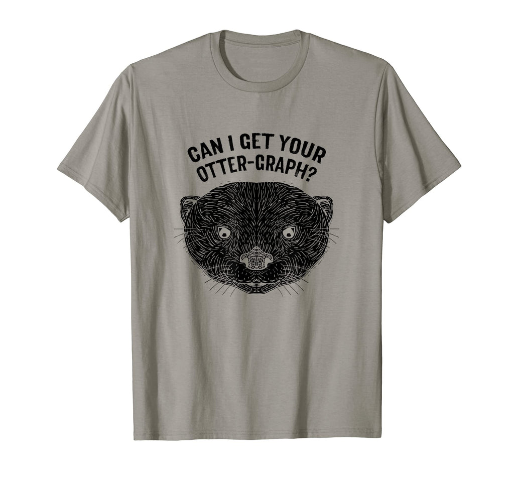 Can I Get Your Ottergraph Otter Lover T-Shirt - Custom Art Print Unisex - T-Shirt, Sweatshirt, Hoodie