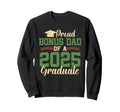 Proud Bonus Dad 2025 Graduate Sweatshirt - Custom Art Print for Adults - T-Shirt, Sweatshirt, Hoodie