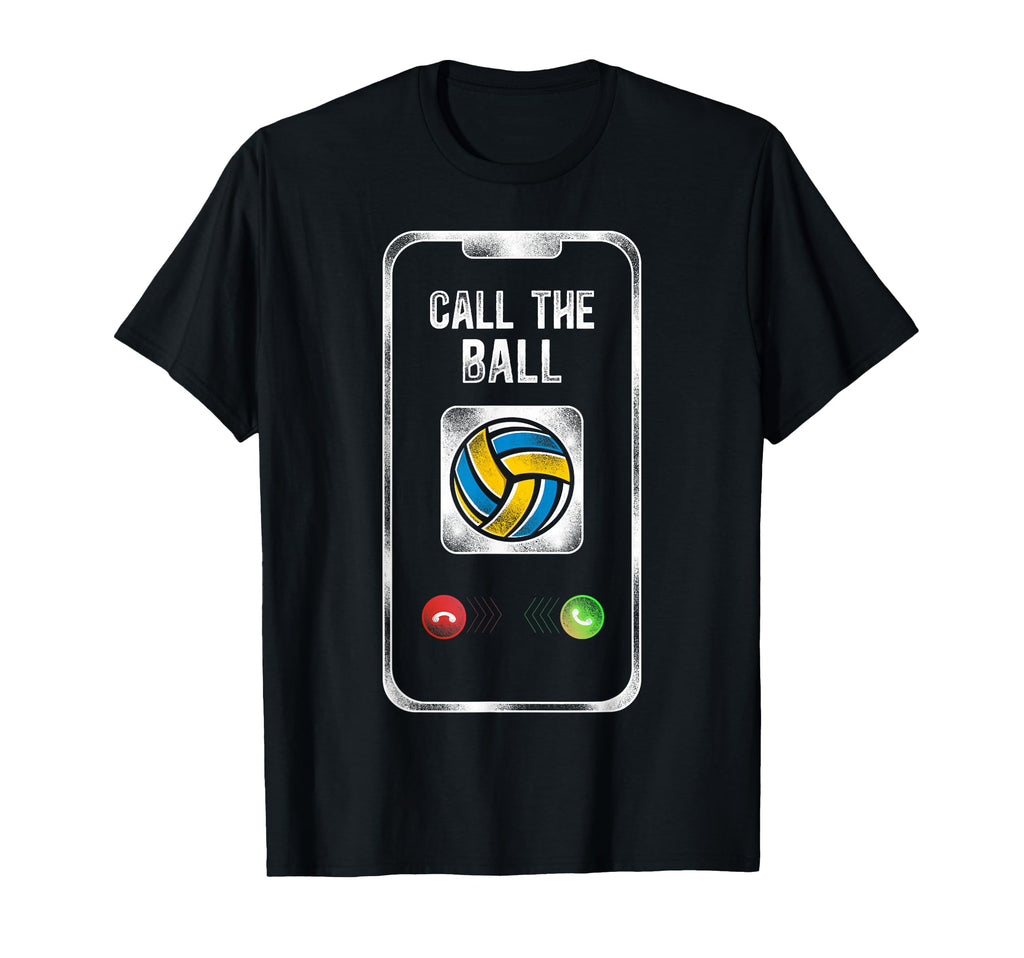 Volleyball Player Team Phone Display Call T-Shirt - Trendy Graphic Unisex - T-Shirt, Sweatshirt, Hoodie
