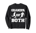 Grandpa Both Funny Soccer Football Sweatshirt - Graphic Print for Adults - T-Shirt, Sweatshirt, Hoodie