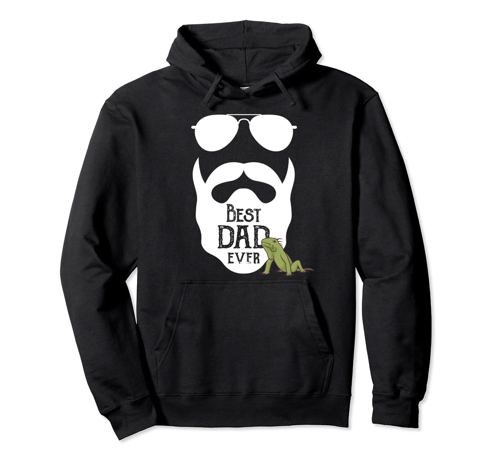 Best Bearded Dragon Dad Ever Best Hoodie - Minimalist Print for Adults - T-Shirt, Sweatshirt, Hoodie
