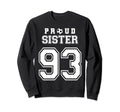 Number 93 Custom Proud Soccer Sweatshirt - Aesthetic Graphic Men Women - T-Shirt, Sweatshirt, Hoodie