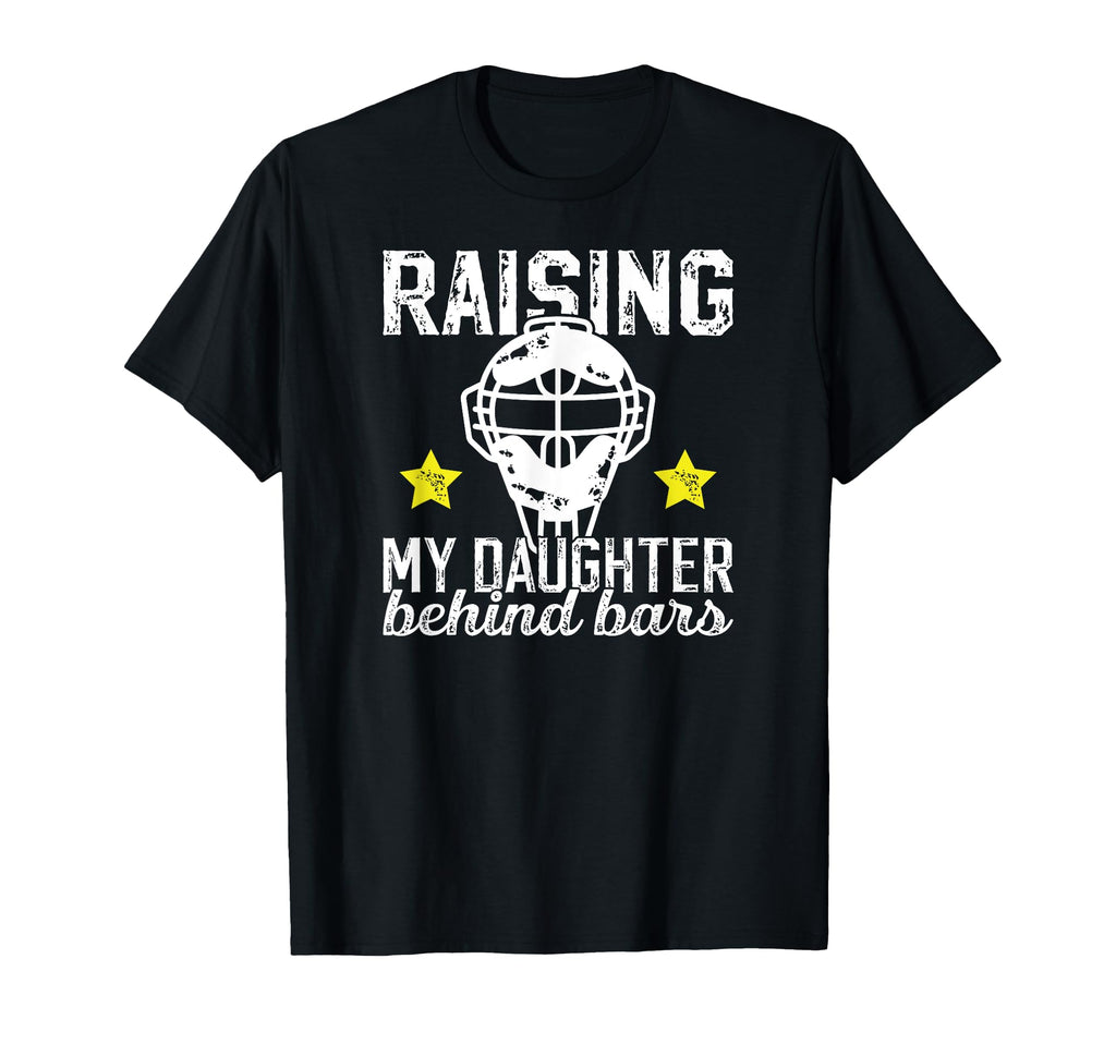 Softball Catcher Dad Funny Dad T-Shirt - Unique Graphic for Adults - T-Shirt, Sweatshirt, Hoodie