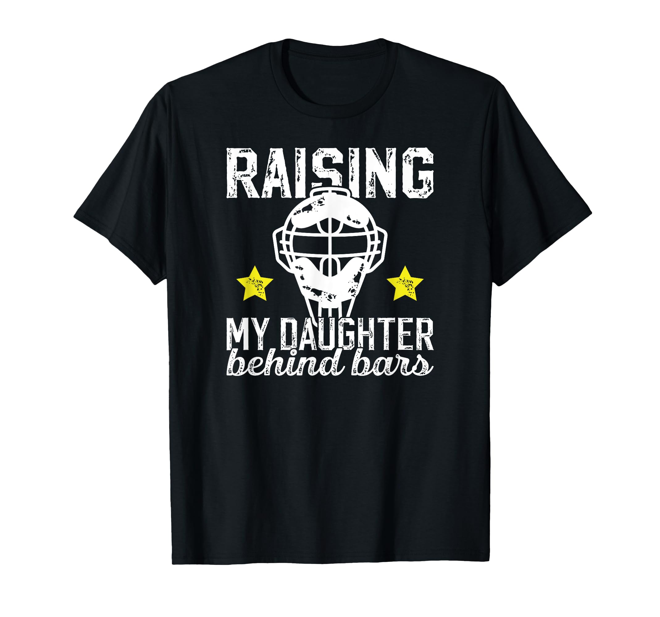 Softball Catcher Dad Funny Dad T-Shirt - Unique Graphic for Adults - T-Shirt, Sweatshirt, Hoodie