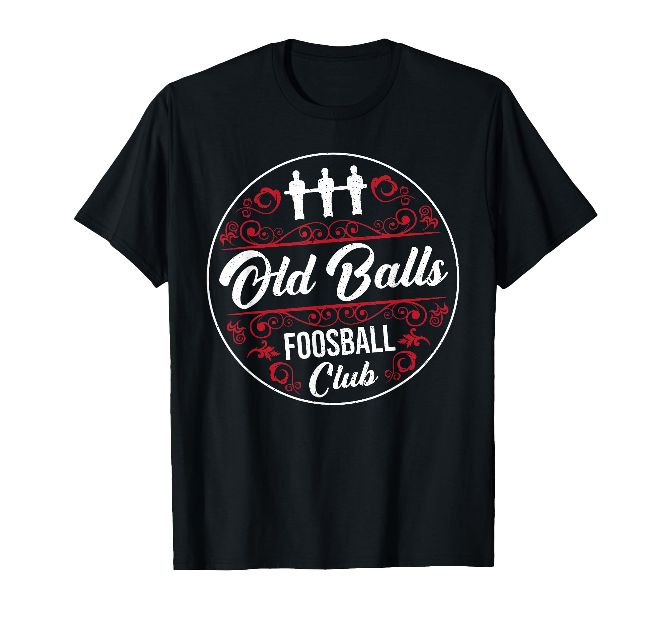 Funny Old Balls Foosball Club Table T-Shirt - Unique Graphic Men Women - T-Shirt, Sweatshirt, Hoodie