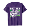 Soccer Birthday Birthday Brother Soccer T-Shirt - Trendy Graphic Unisex - T-Shirt, Sweatshirt, Hoodie