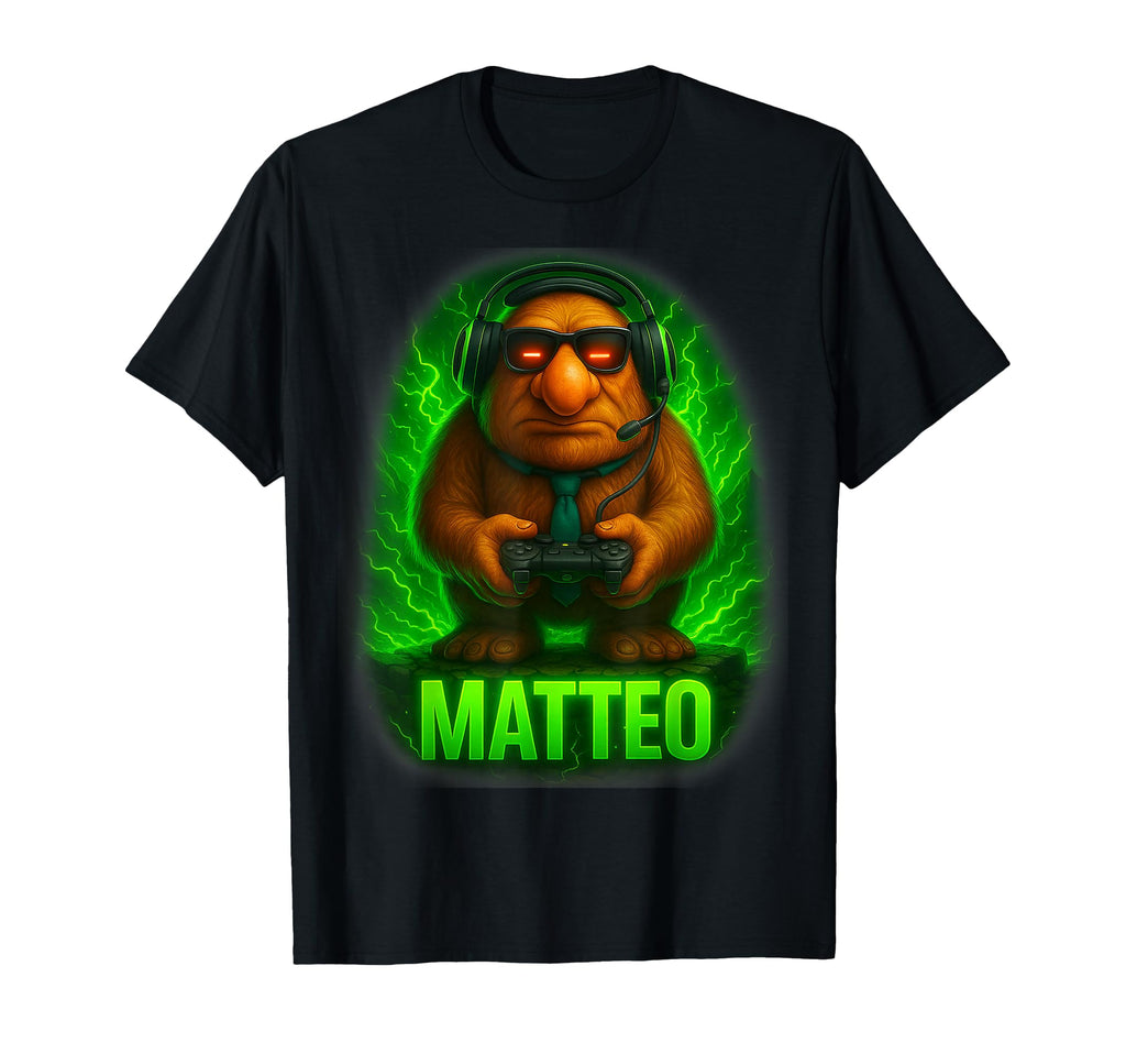 Matteo Meme Italian Brainrot Goblin Tie T-Shirt - Streetwear Style Unisex - T-Shirt, Sweatshirt, Hoodie