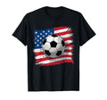 Patriotic Soccer 4Th July Usa American T-Shirt - Trendy Graphic Men Women - T-Shirt, Sweatshirt, Hoodie
