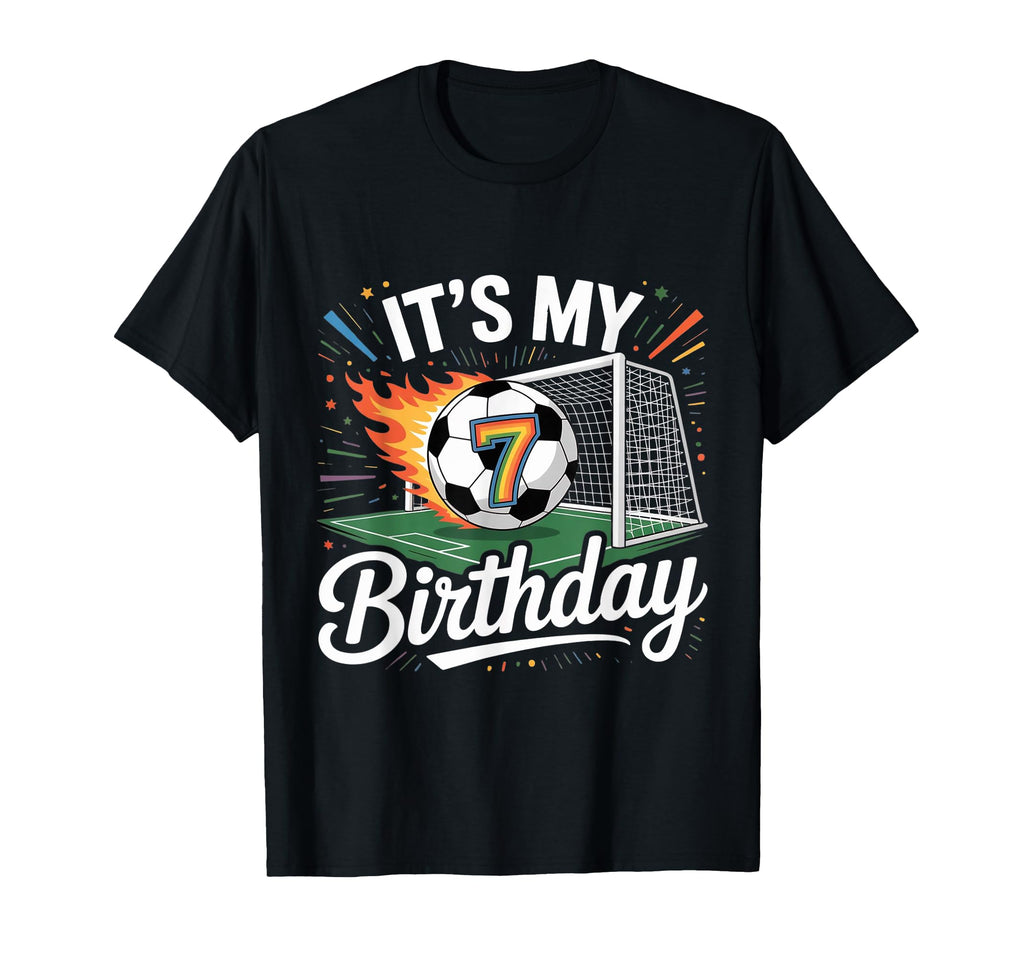 Its My 7Th Birthday 7 Year Old Sport T-Shirt - Trendy Graphic Men Women - T-Shirt, Sweatshirt, Hoodie