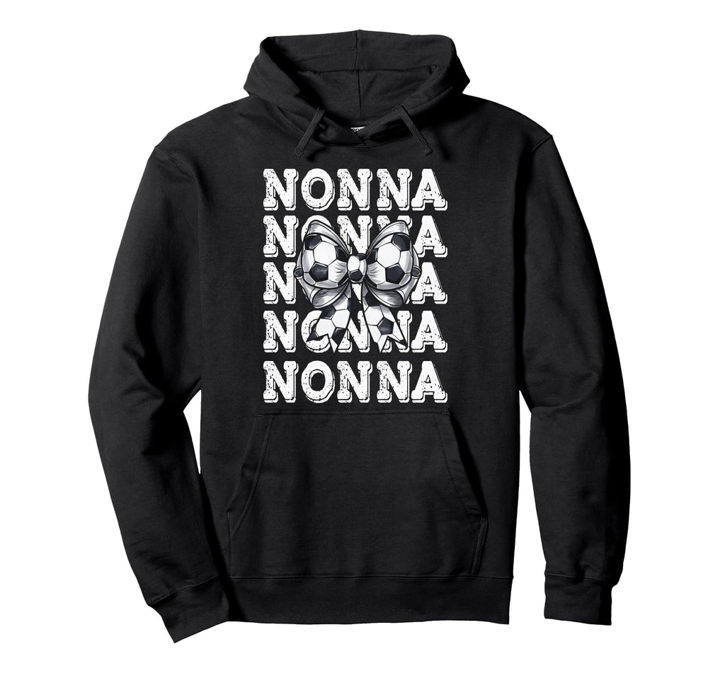 Coquette Soccer Nonna Matching Family Hoodie - Fun Novelty Design Unisex - T-Shirt, Sweatshirt, Hoodie