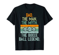 Dad Myth Bocce Ball Legend Bocce Ball T-Shirt - Minimalist Print Men Women - T-Shirt, Sweatshirt, Hoodie