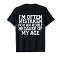 Im Often Mistaken Funny Mens Dad Joke T-Shirt - Streetwear Style for Adults - T-Shirt, Sweatshirt, Hoodie