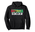 Guyana Soccer Fans Jersey Proud Hoodie - Minimalist Print Men Women - T-Shirt, Sweatshirt, Hoodie